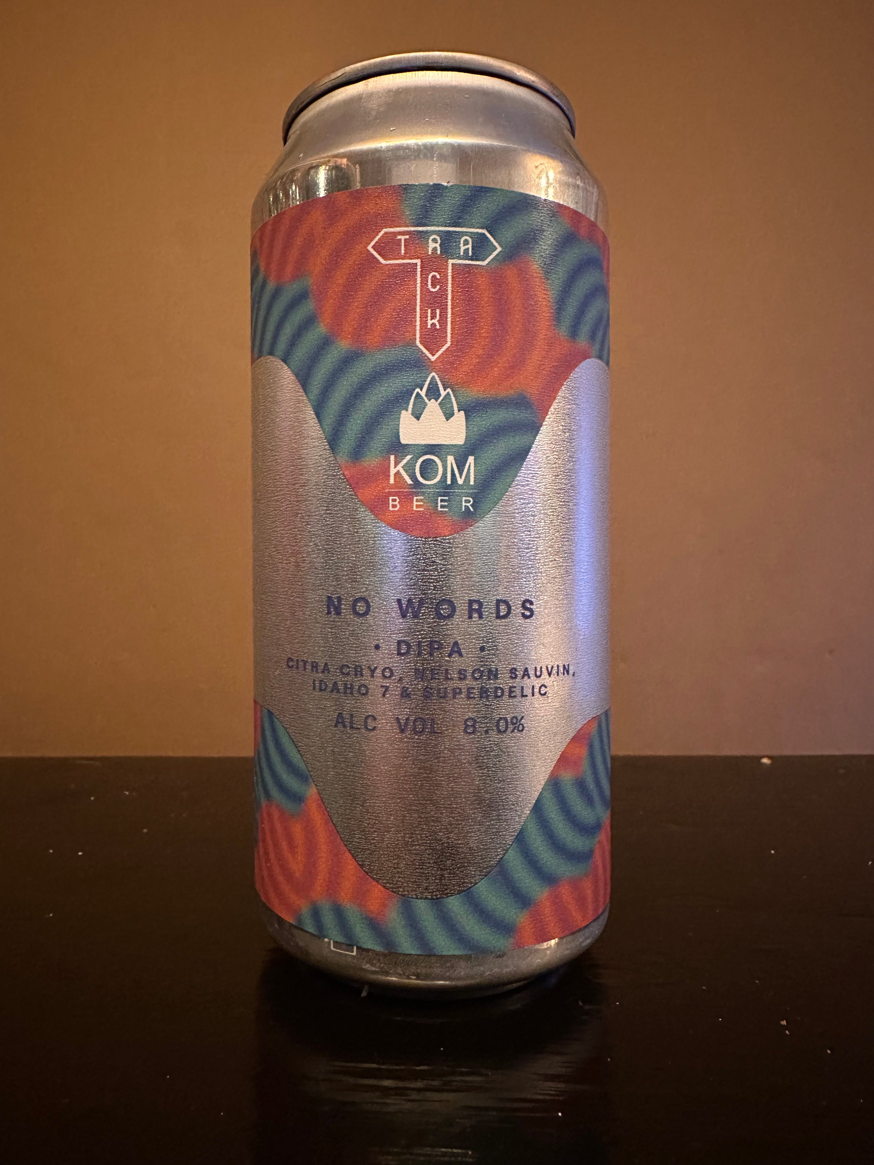 Track x KOM No Words DIPA 8%