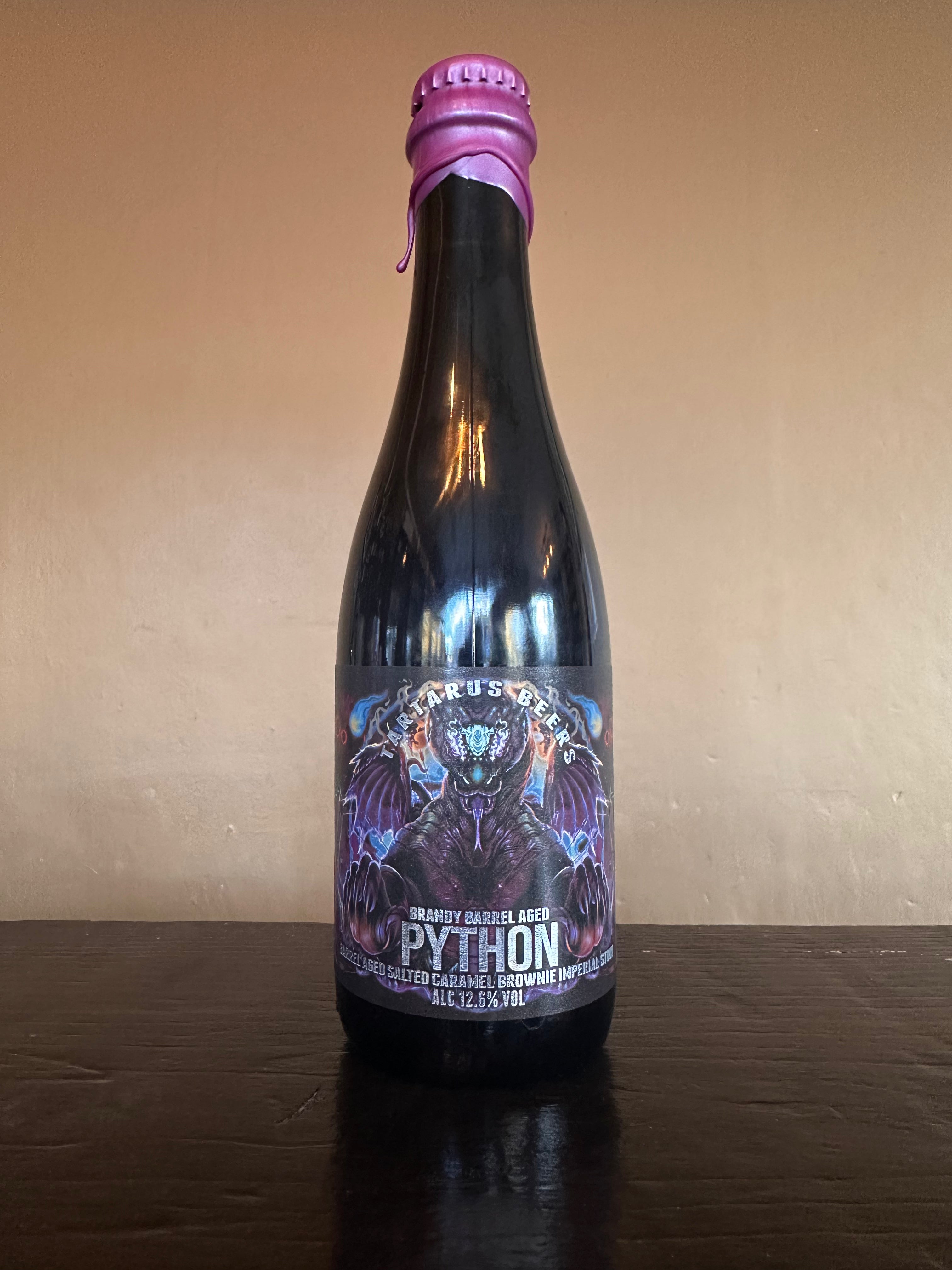 Tartarus Brandy Barrel Aged Python Salted Caramel Brownie Imperial Stout 12.6%