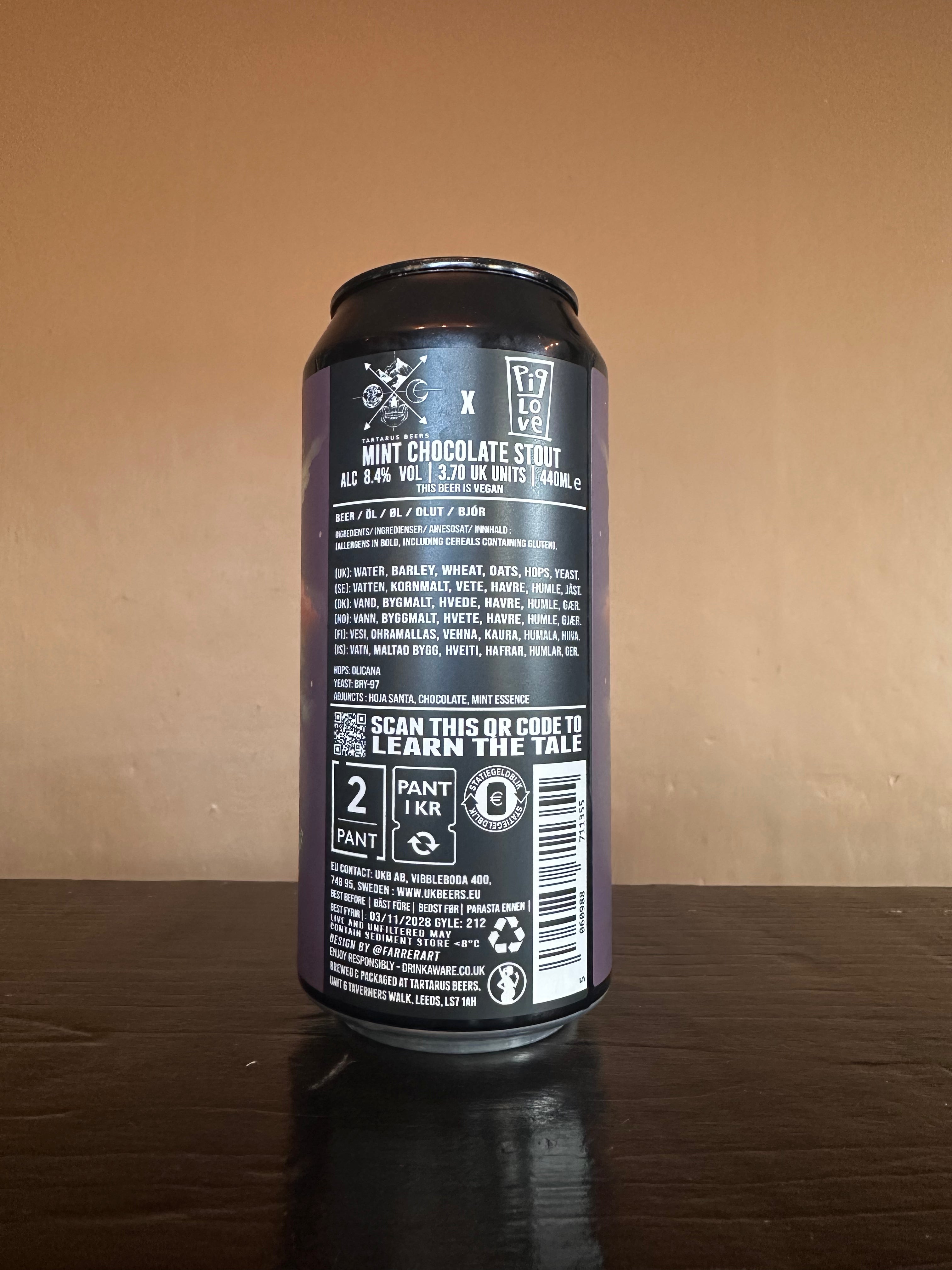 Tartarus Kukulkan Mint Chocolate Stout 8.4%