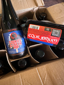 Equilibrium Cookies and Cream Pop Batch 3, Imperial stout with cookies, vanilla and