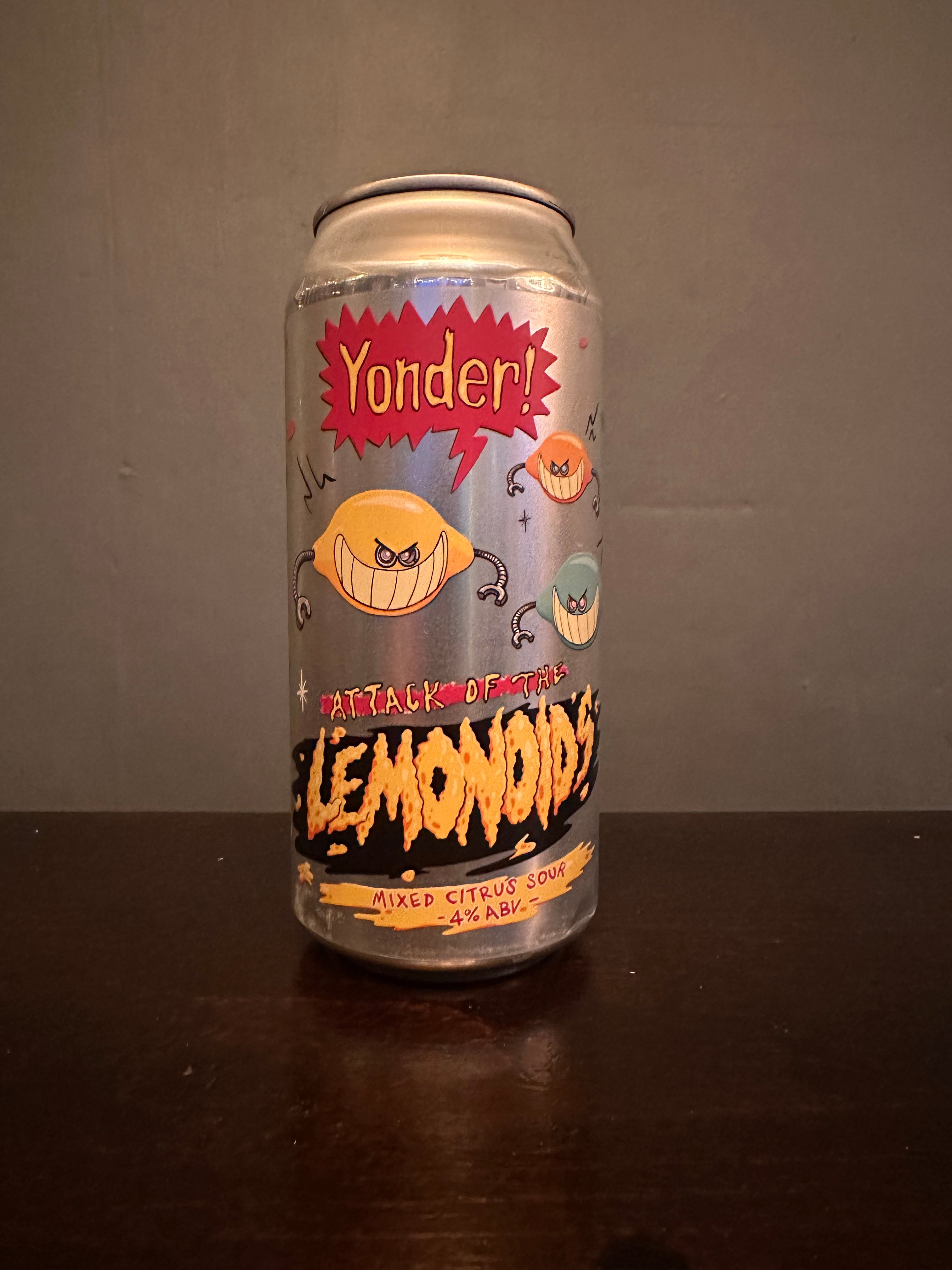 Yonder Attack of the Lemonoids Citrus Sour 4%
