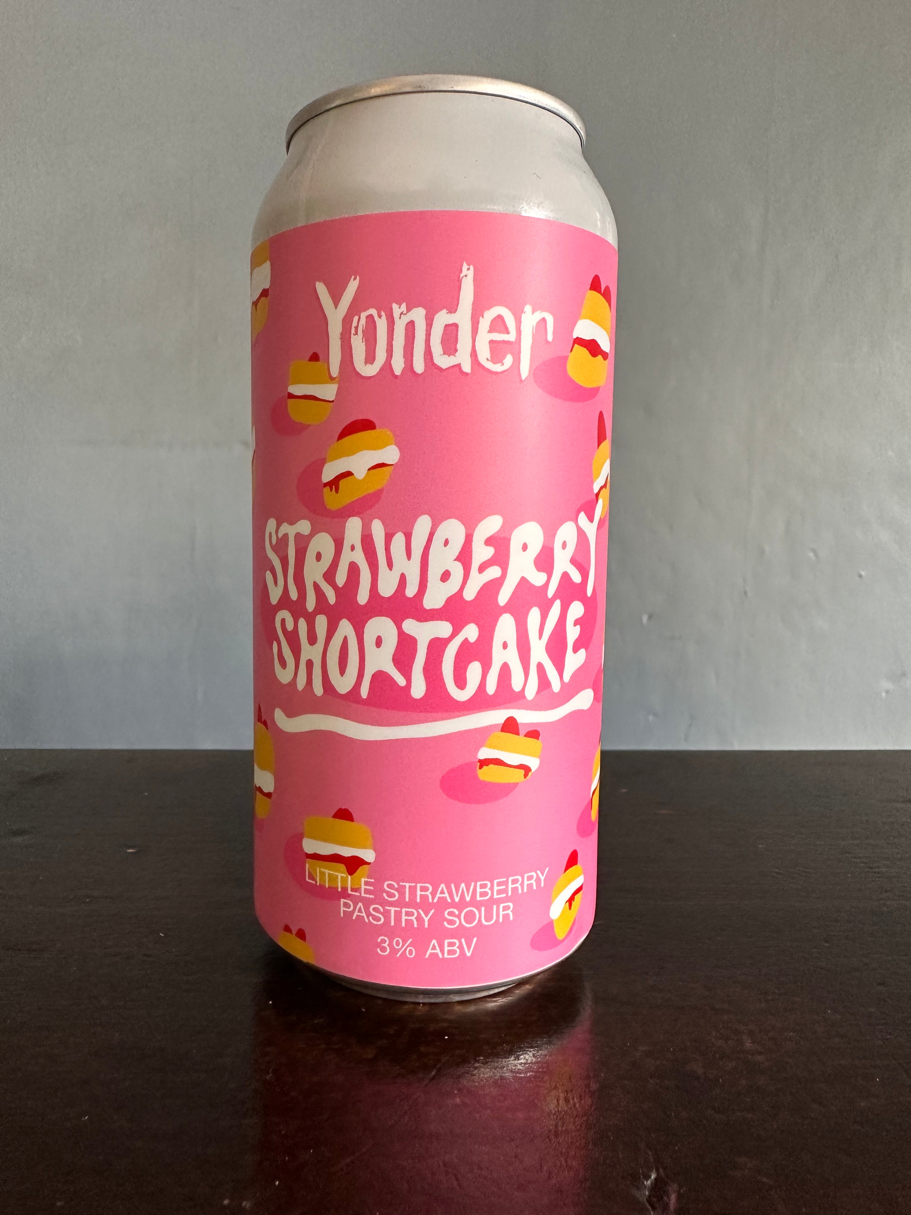 Yonder Strawberry Shortcake Pastry Sour 3%