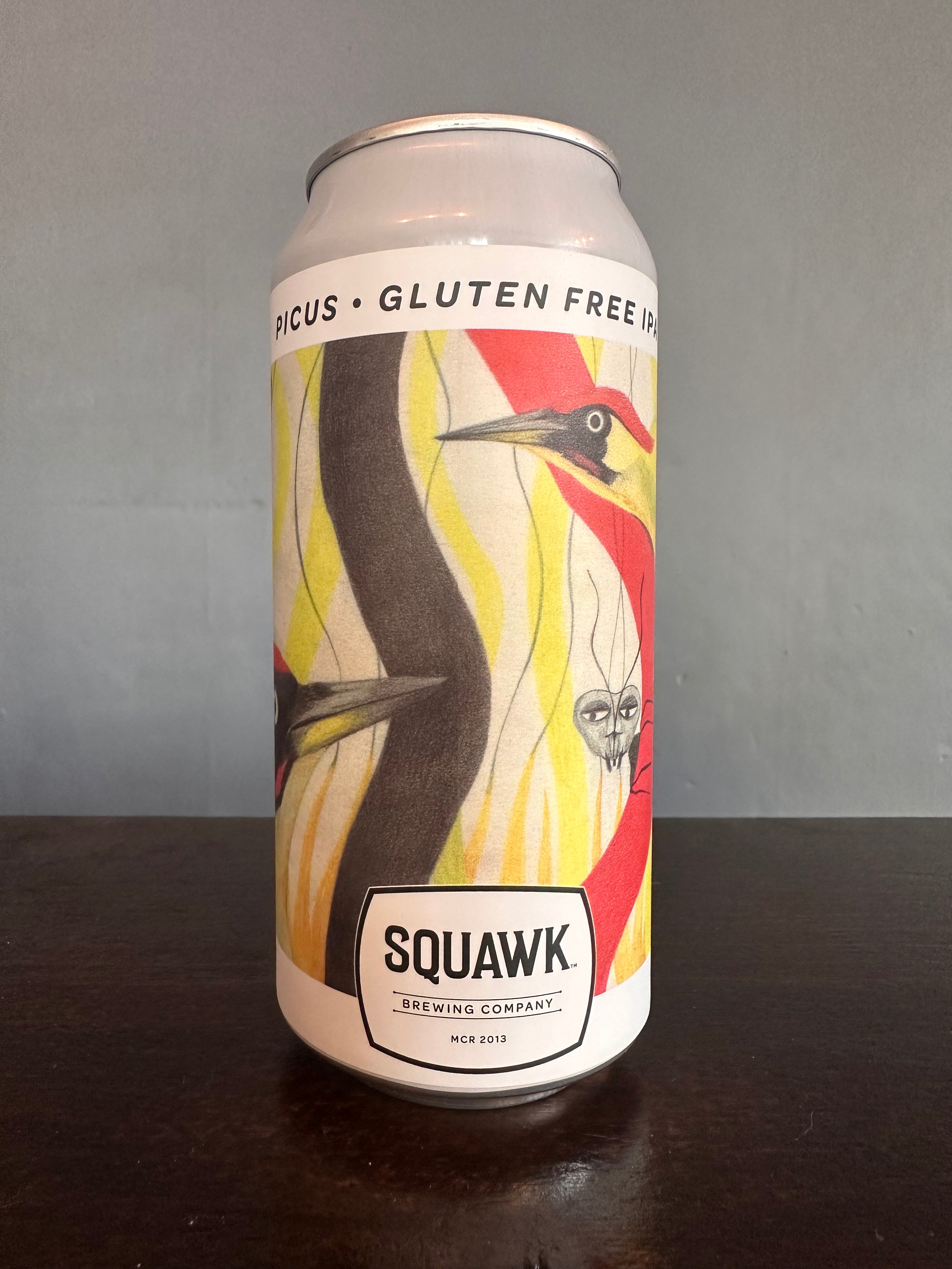 Squawk Picus IPA (Gluten Free) 6.2%