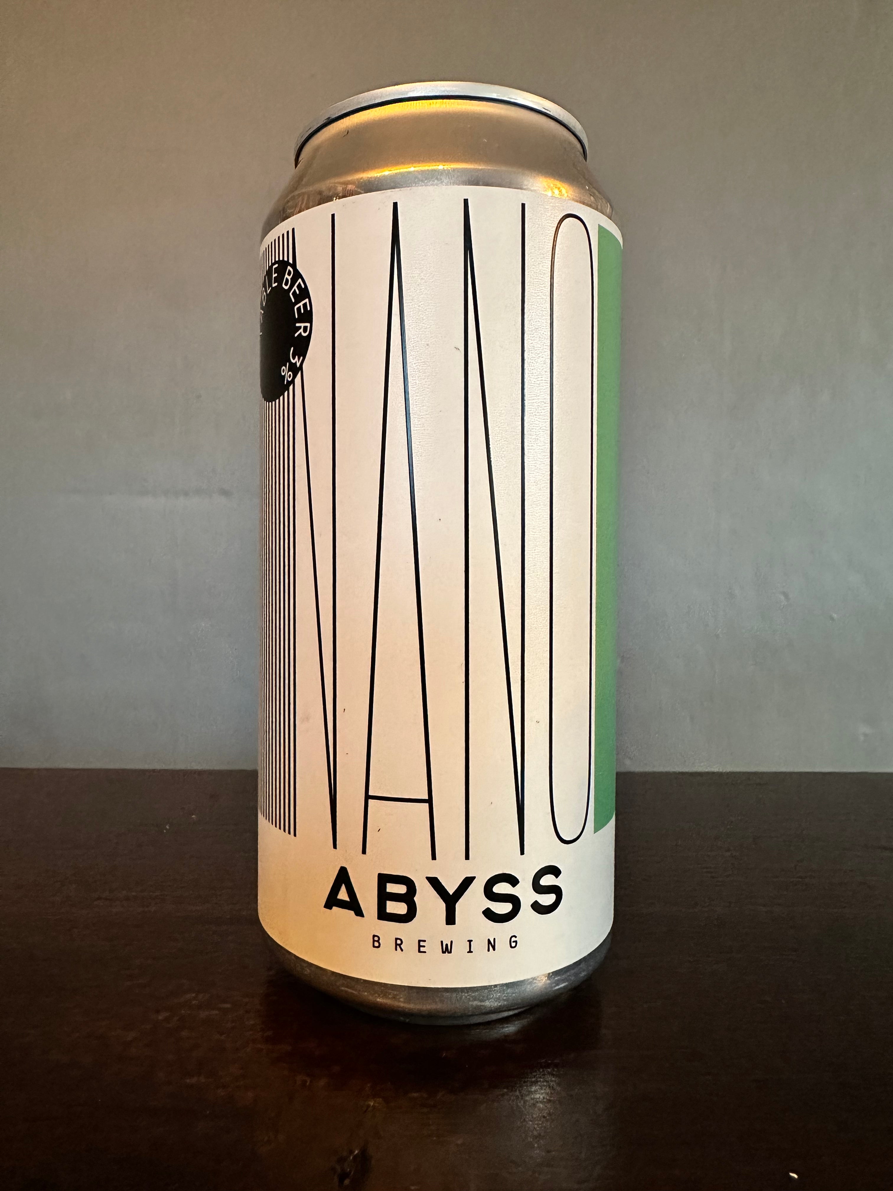 Abyss Nano Table Beer  3% past BBE