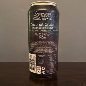 Wander Beyond Coconut Crater Imperial Stout with Coconut and Chocolate 11%